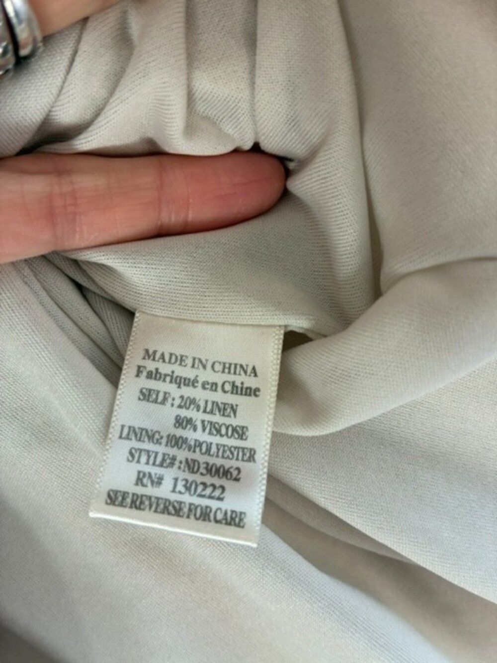 Altar'd State Linen Dress, size Medium, in Great condition! - Picture 4 of 6